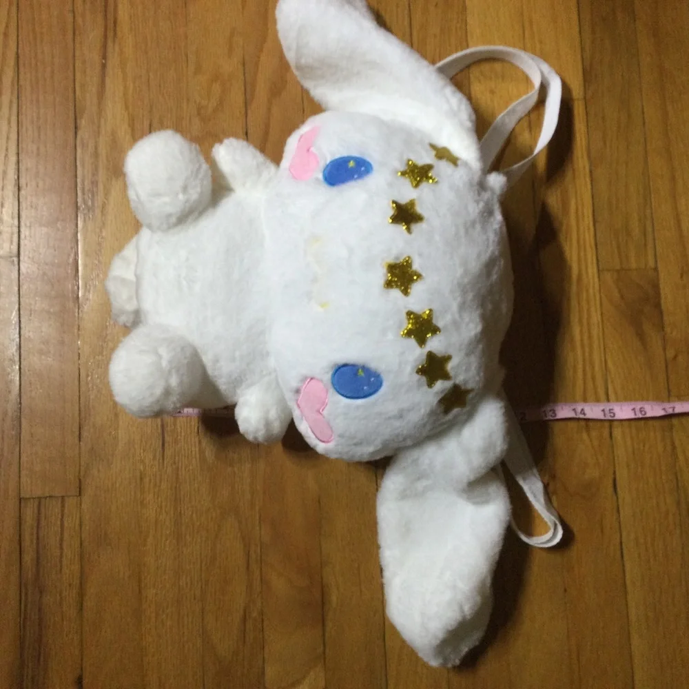 Cinnamoroll * 🐰 Bunny Backpack PlushieHuositi Anime Plush Backpack - Picture 3 of 7